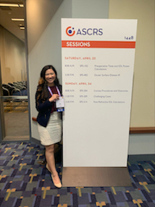 Katherine at ASCRS