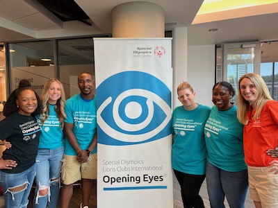 Group of volunteers at Opening Eyes NC