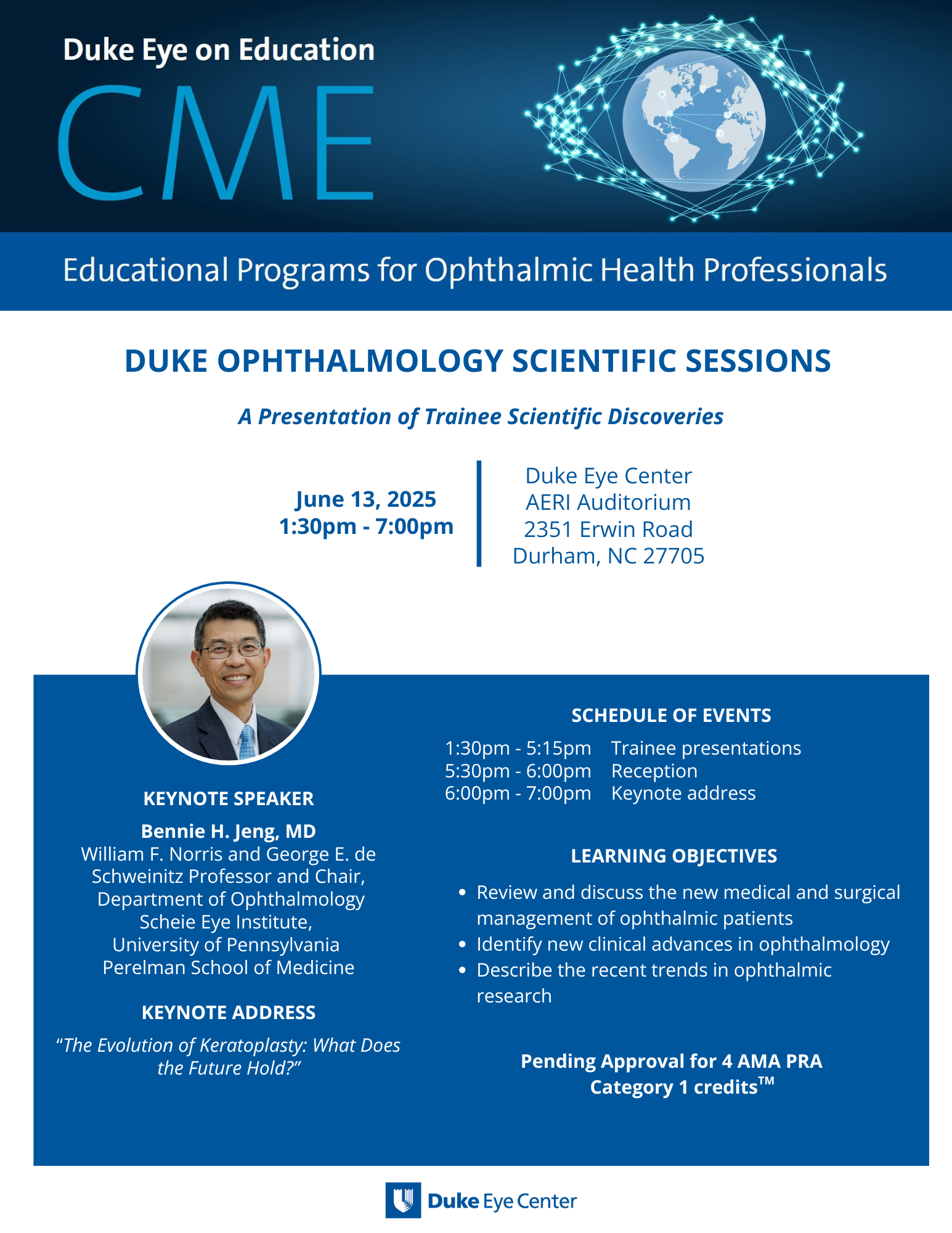 Trainee day flyer