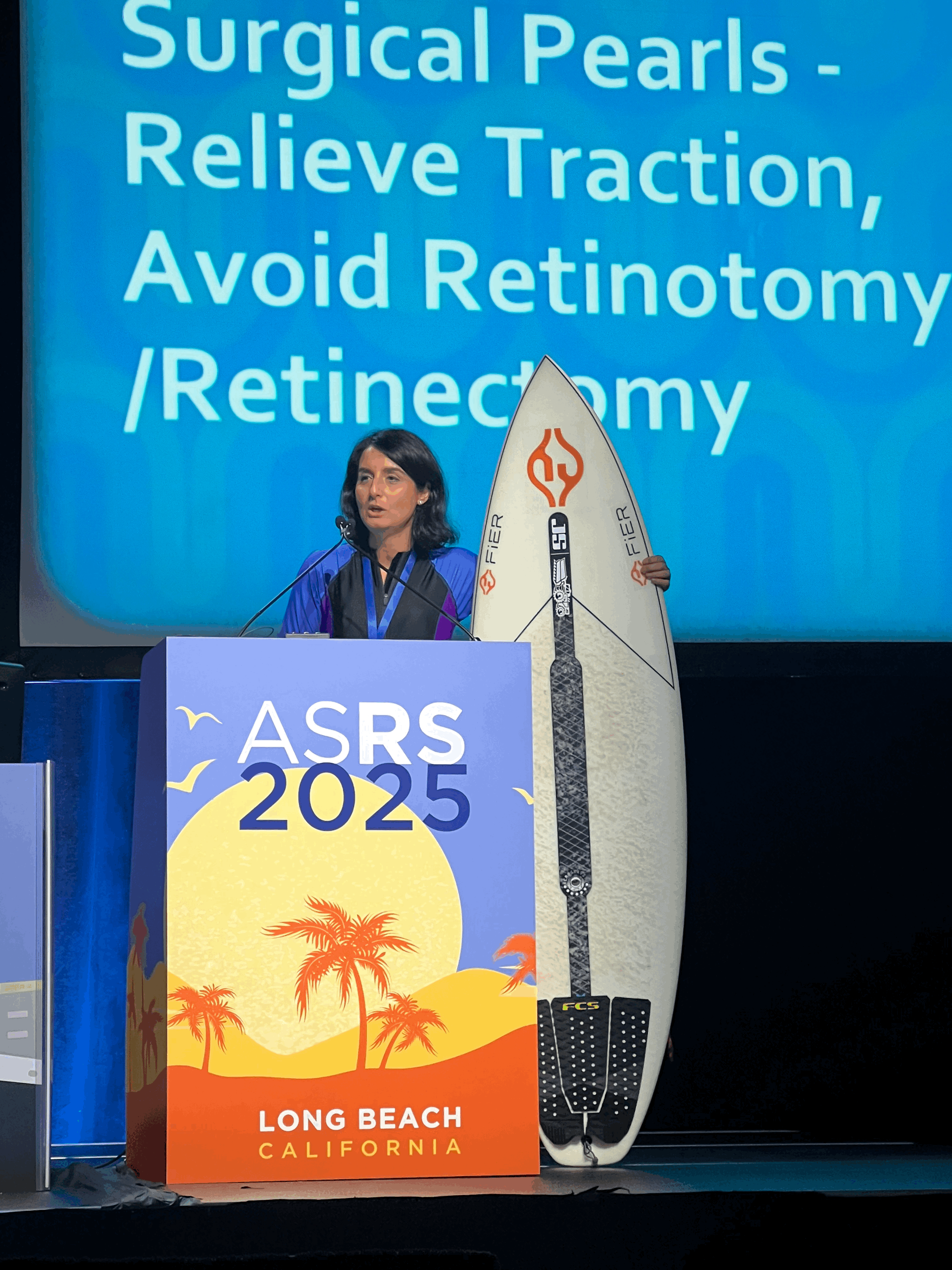 Vajzovic presenting 