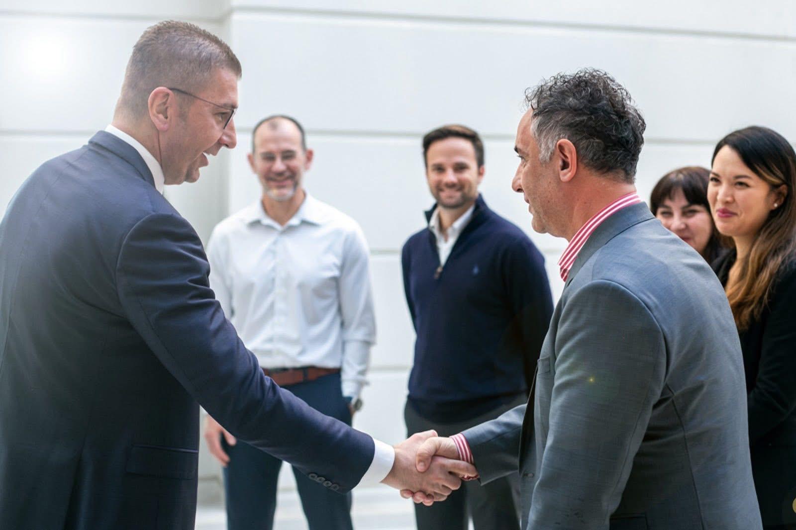 group of people meeting