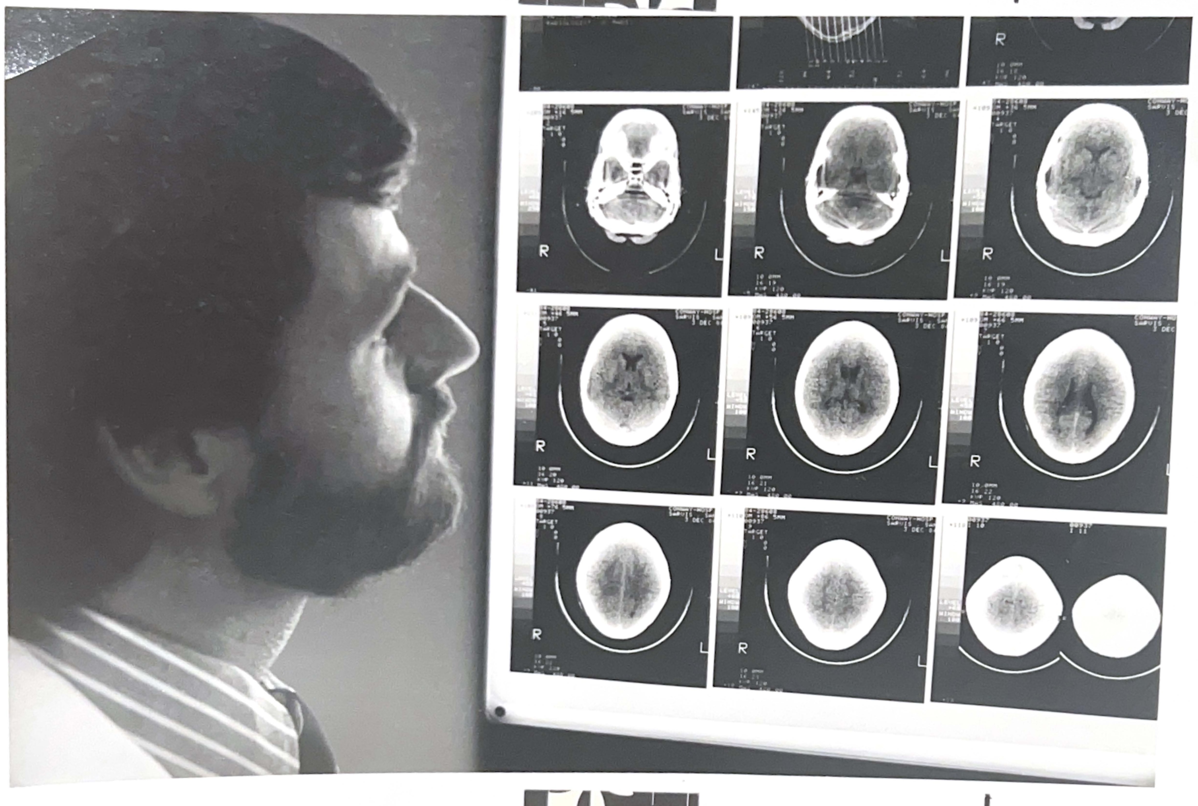 Buckley looking at images