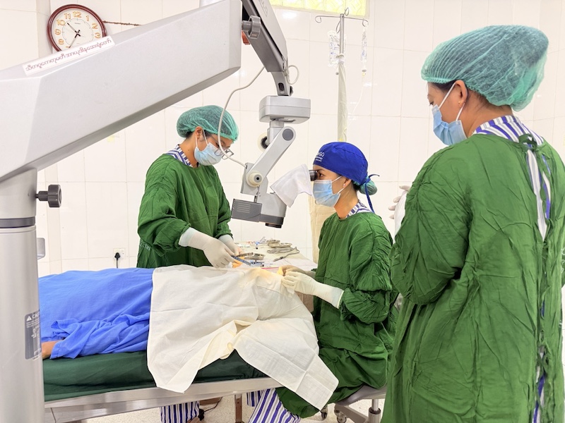 Surgery in Myanmar