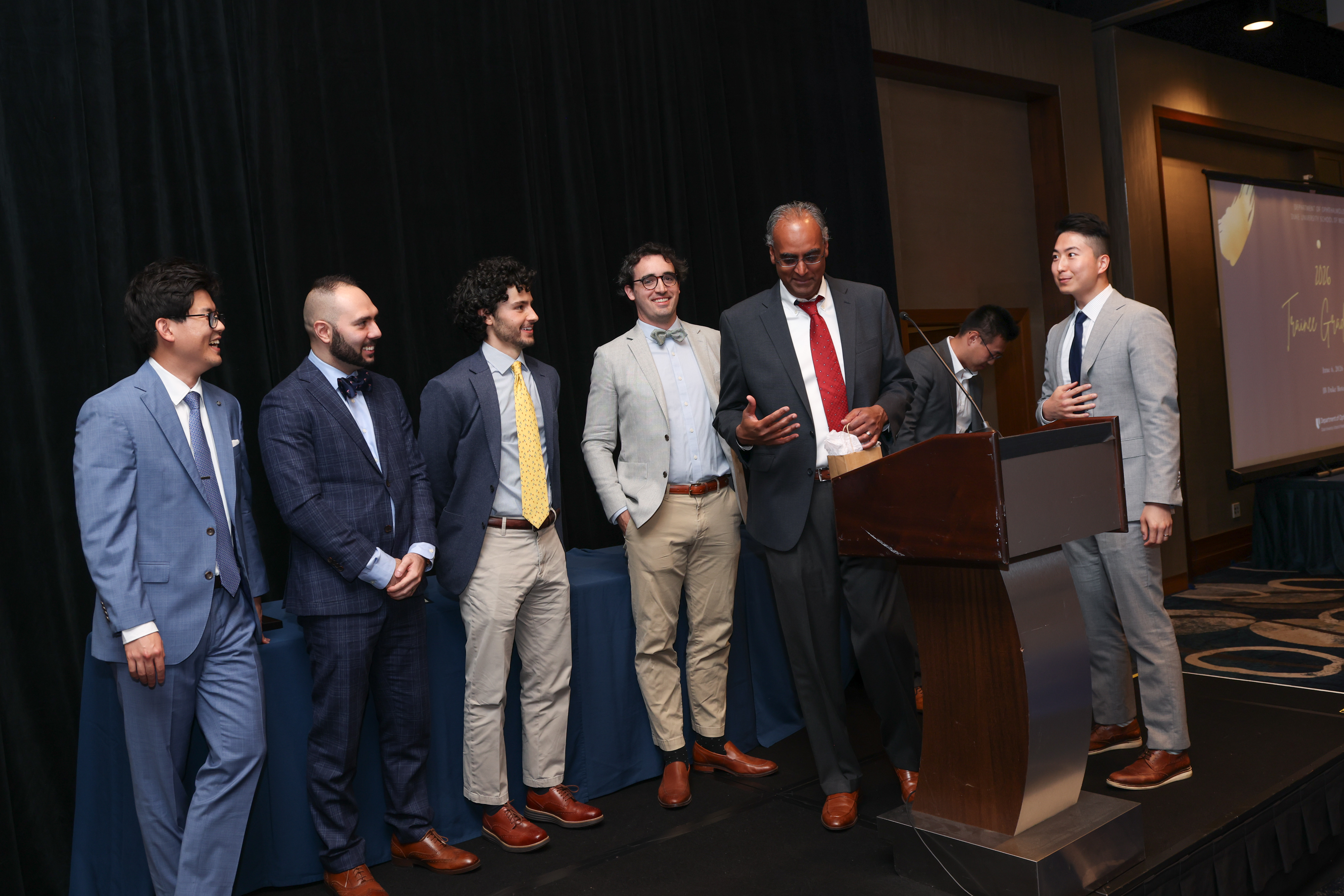 resident graduates with dr. chill