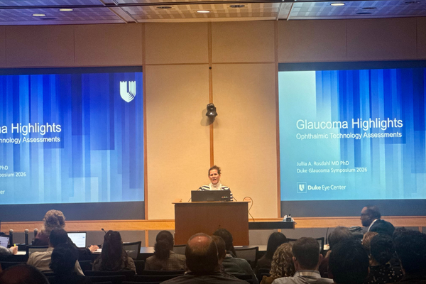 Rosdahl presenting 