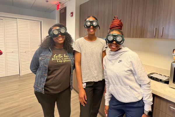 Vision rehab students