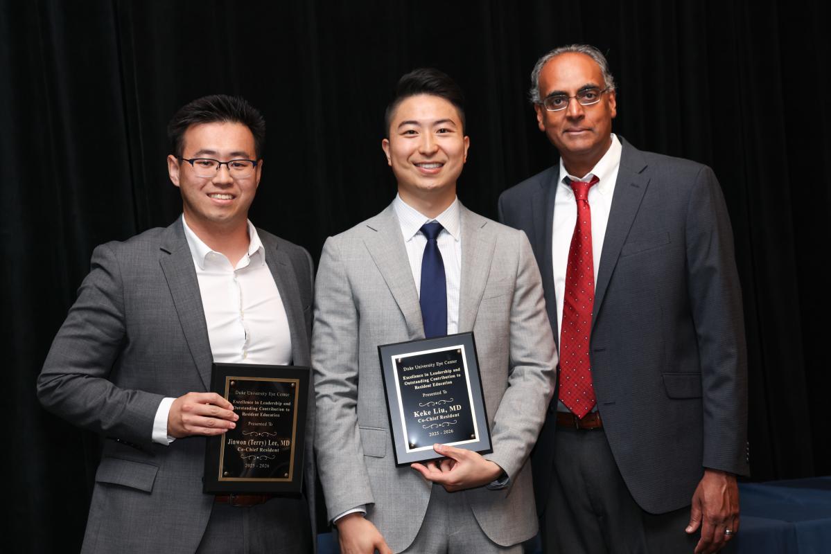 Dr. Challa with Chief residents 