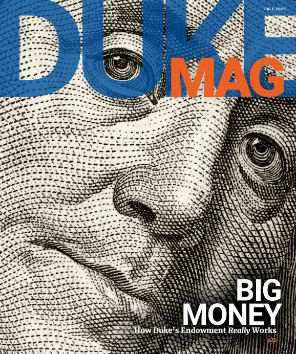 Duke Magazine cover