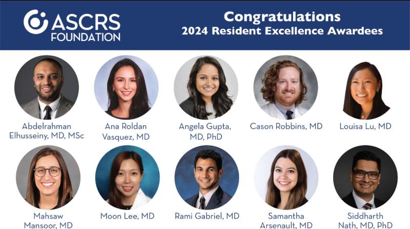 ASCRS award winners