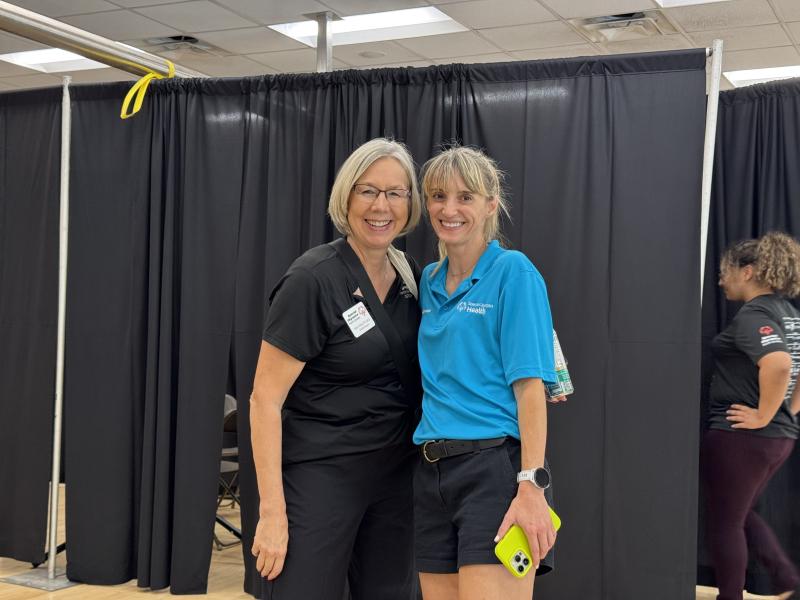 Daluvoy at special olympics event