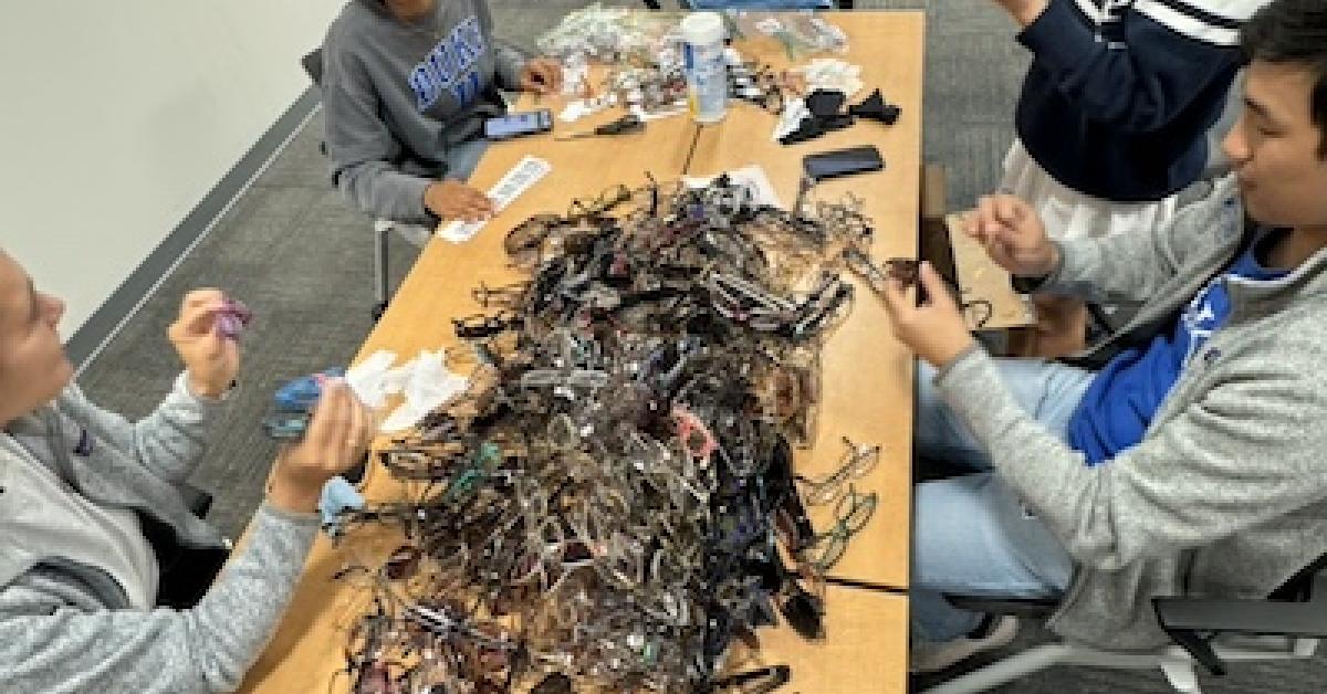 Duke Eye Center Partners with ReSpectacle to Donate Over 100 Pairs of