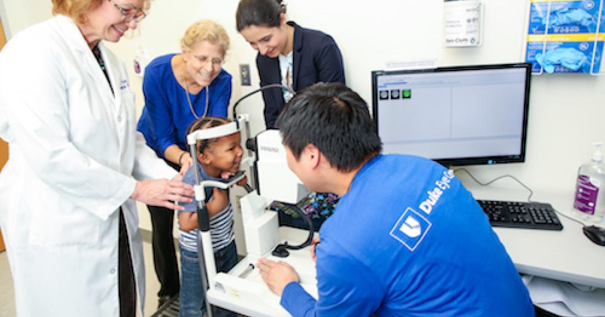 Duke Pediatric Eye Imaging Suite Enhances Offerings For Patients | Duke ...